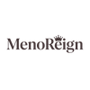 MenoReign logo — transparent black wordmark